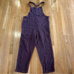 New NWT Free People Chocolate Brown Pants One Piece Jumpsuit Women’s Size Small